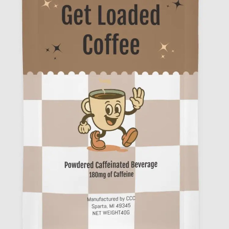 Protein Loaded Coffee – Viral | Single Packet | 16Oz Coffee Drink Mix | 10G Protein & 180Mg Caffeine | Hot or Cold