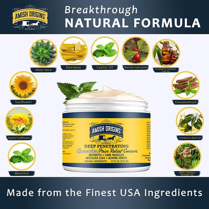 Maximum Strength Arthritis Pain Relief Cream 7 Oz for Joints Muscles