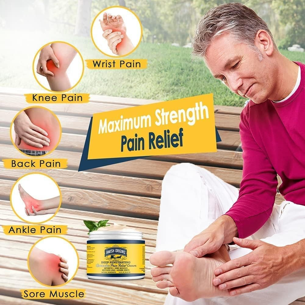 Maximum Strength Arthritis Pain Relief Cream 7 Oz for Joints Muscles