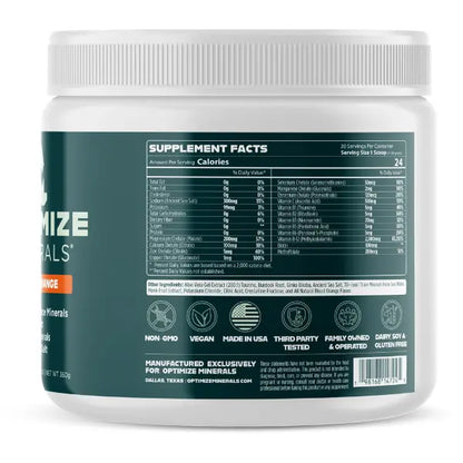 OPTIMIZE MINERALS™️