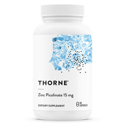 Thorne Zinc Picolinate 15Mg - Highly Absorbable Zinc Supplement - Supp
